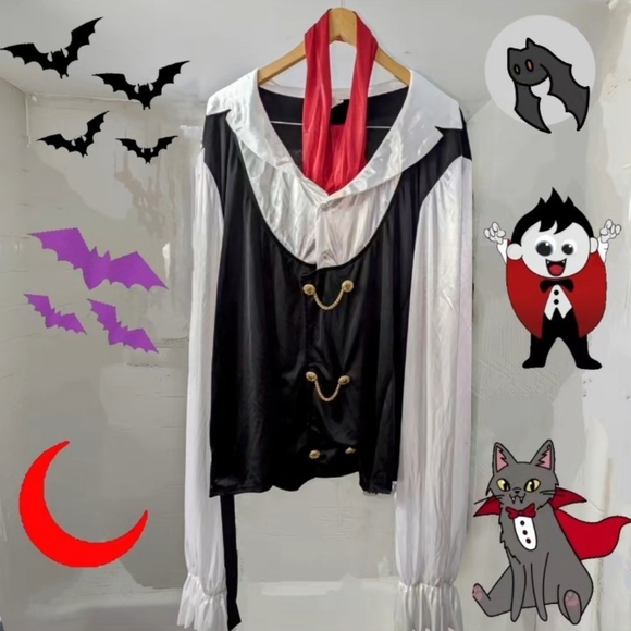 Adult Vampire Costume - Picture 2 of 4